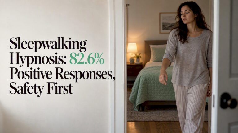 Sleepwalker standing near a bedroom doorway